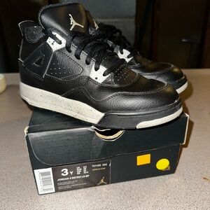 Jordan Kids Sneakers Black and White